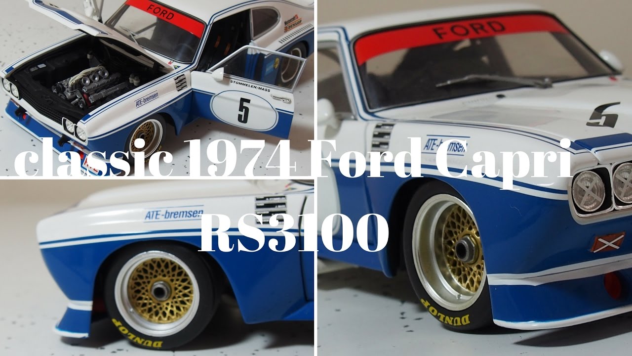 ミニチャンプス 1/18 フォード カプリ RS 3100 #5 Zandvoort ETC 1974