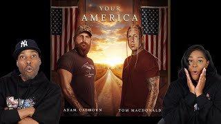 First time hearing Tom MacDonald & Adam Calhoun "Your America" Reaction | Asia and BJ