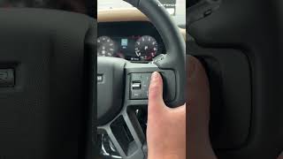 Defender Interior Walkthrough: Steering Wheel Buttons - Right Side #defender #landrover #tutorial Wealth