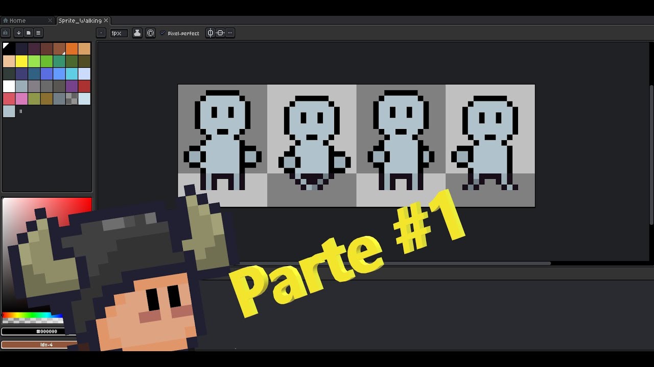 Tutorial #1 Como Animar y Programar en #aseprite & #gdevelop #indiegame ...