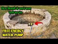 बिना बिजली से चलने वाला पानी का पंप | Free energy water pump | Water pump without electricity