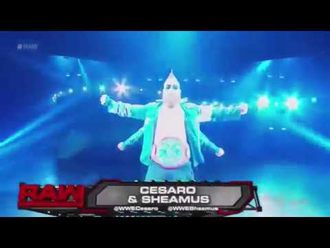 Video Cesaro & Sheamus Entrance - RAW 6/5/20170 - youtube