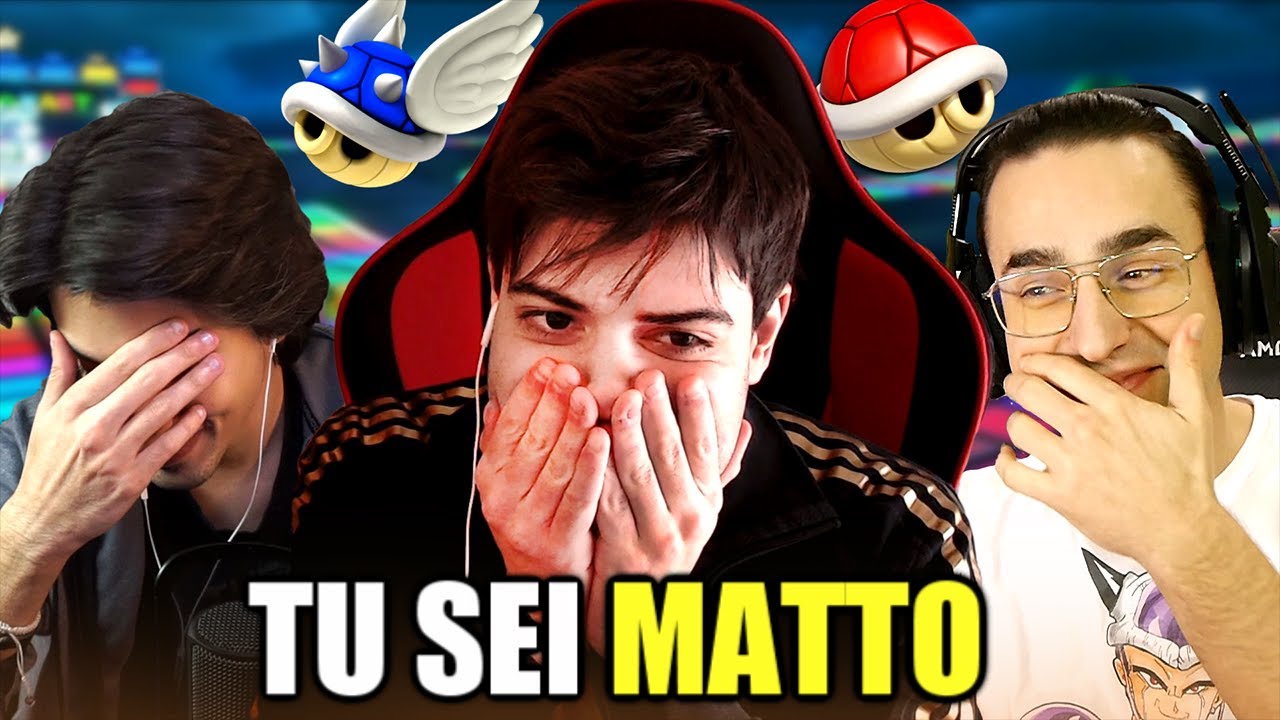 il VIDEO più MATTO di BLAZI 😂 IO SONO SENZA PAROLE 😅 con @Tuberanza @Blaziken68x Mario Kart 8 ITA