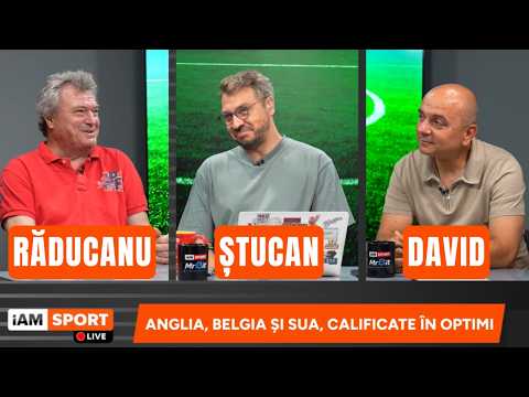 iAMsport LIVE - 2 Iulie | ANGLIA, BELGIA ȘI SUA, CALIFICATE ÎN OPTIMI. Ștucan x David x Răducanu