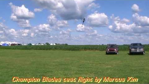 MS composit new rotor blades Champion Line