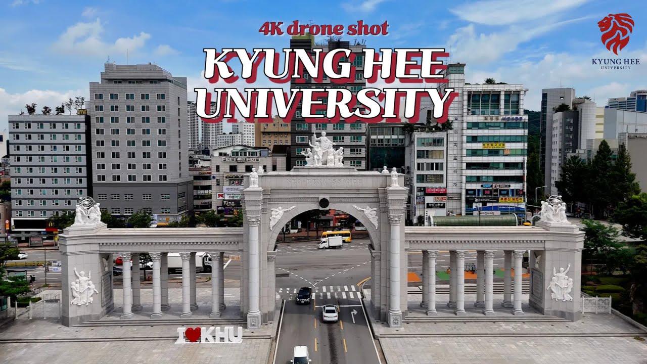 [4k 드론 영상] 경희대학교 국제캠퍼스