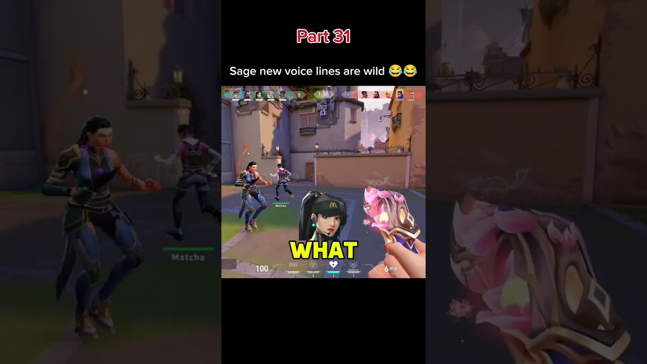 Sage new voice lines are wild 😂😂 