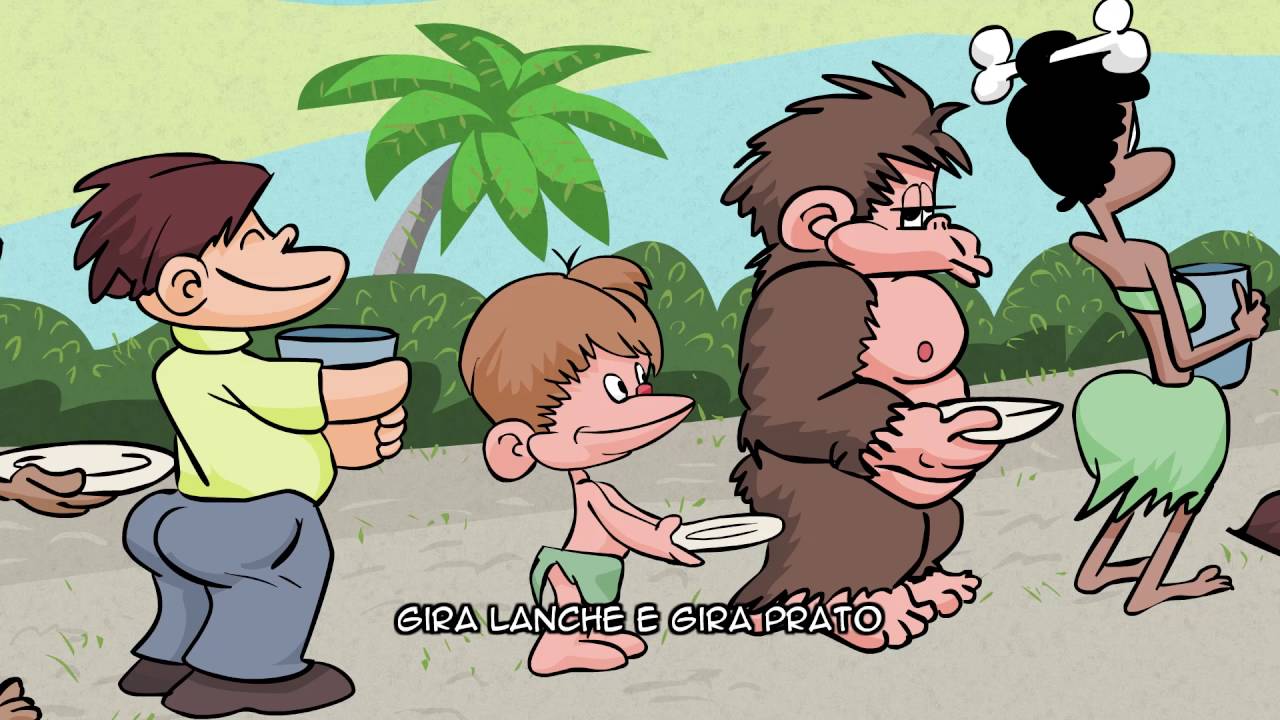 Jingle antigo do Giraffas - de onde veio - Desenho de humor negro e politicamente incorreto