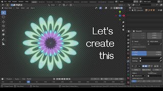 Blender Tutorial | Flower Illusion | Using two modifiers only.