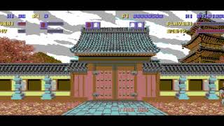 Street Fighter 1 on Commodore 64 multicolor mode (no sprites!)