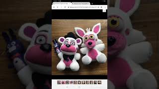 How to find an official fnaf plushie on ebay