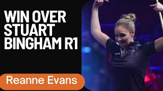 Every Pot From Reanne Evans' Win Over Stuart Bingham R1   BetVictor Shoot Out