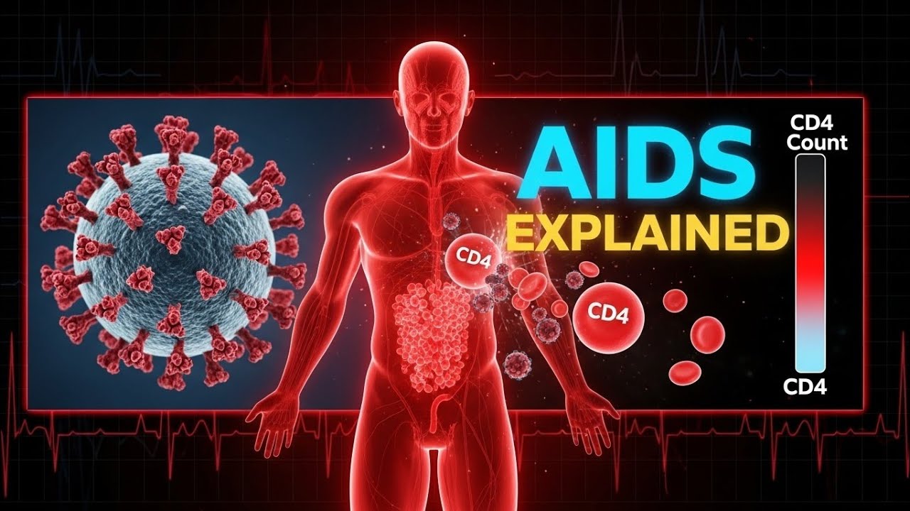 AIDS Explained in 5 Parts | Symptoms, Pathophysiology, Treatment ...