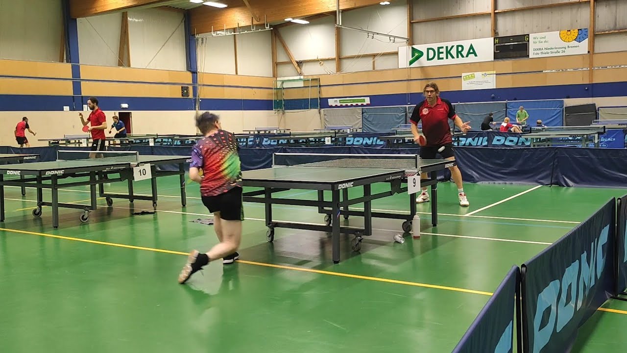 Turnier in Bremen - Klasse bis 1750TTR - Freude und Spaß am Match - Björn Haacke vs Lars Kriegel