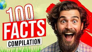 100 Mind Blowing Facts You Won’t Believe | Full Compilation of Part 1 & 2 | Curious Minds