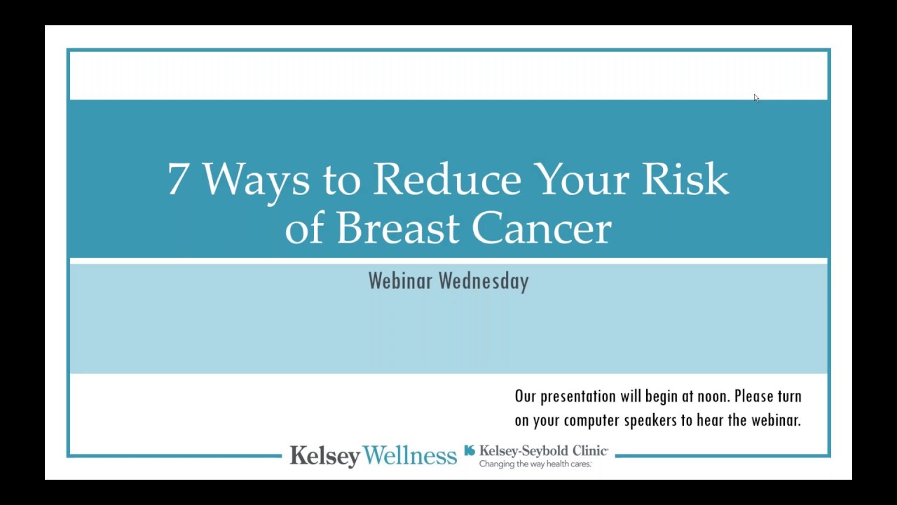 Breast Cancer Awareness - Webinar Wednesday