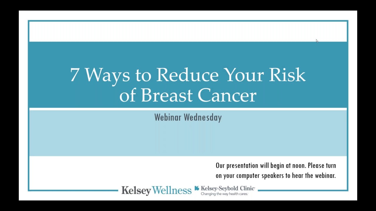 Breast Cancer Awareness - Webinar Wednesday - YouTube