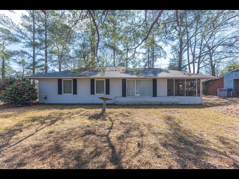 1228 Alfred Street, Aiken, SC home video tour