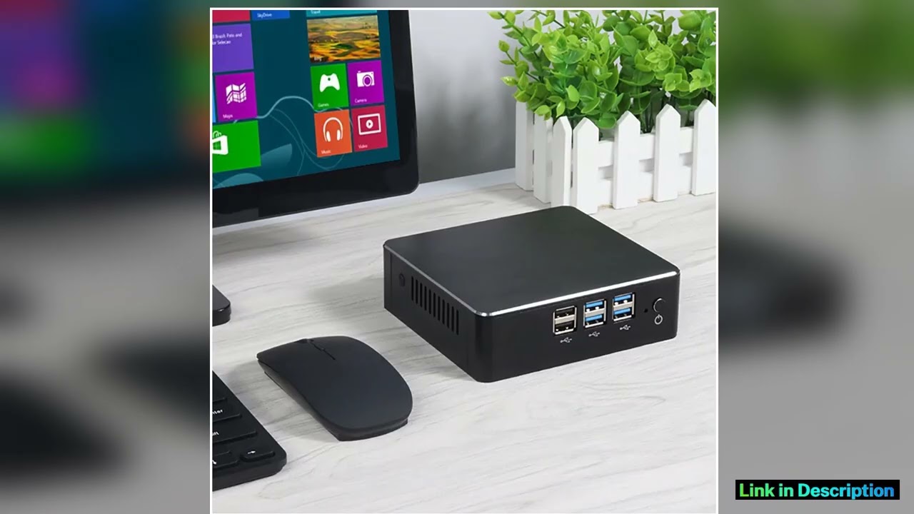 XCY Mini PC Intel Core Processor i7 5500U i5 5200U i3 5005U 8GB DDR3L 128GB 256GB SSD 300Mbps WiFi