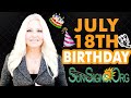 ♋️ Born On July 18 - Happy Birthday - Today&#39;s Horoscope 2020 - SunSigns.Org