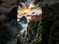 Would You Stay Here? Hidden Room Above the Clouds #shorts