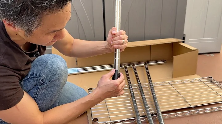 HOW TO ASSEMBLE the Amazon Basics 5-Shelf!