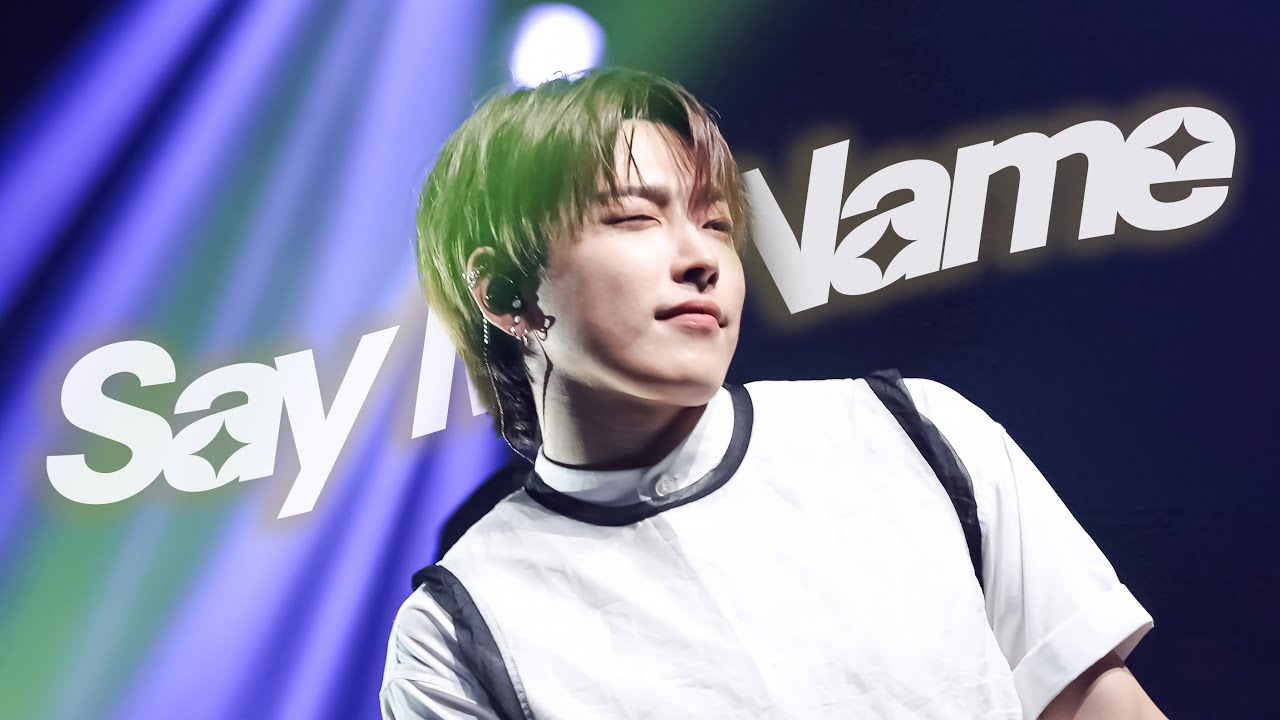 [4K] 250531 SAY MY NAME | KPOP MASTERZ 2025 IN KUALA LUMPUR | 홍중 FOCUS | ATEEZ HONGJOONG