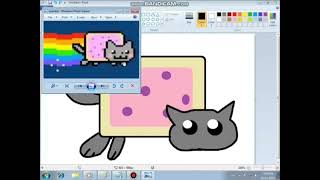 How 2 draw nyan cat