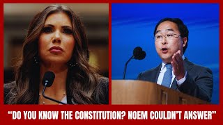 Kristi Noem Can’t Answer Basic Constitutional Question — Andy Kim Doesn’t Let It Slide