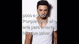 Download Lagu Poco a poco-Luis fonsi lyrics MP3