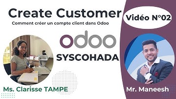 How to Create a Customer Account in Odoo | Comment créer un compte client dans Odoo Comptabilité