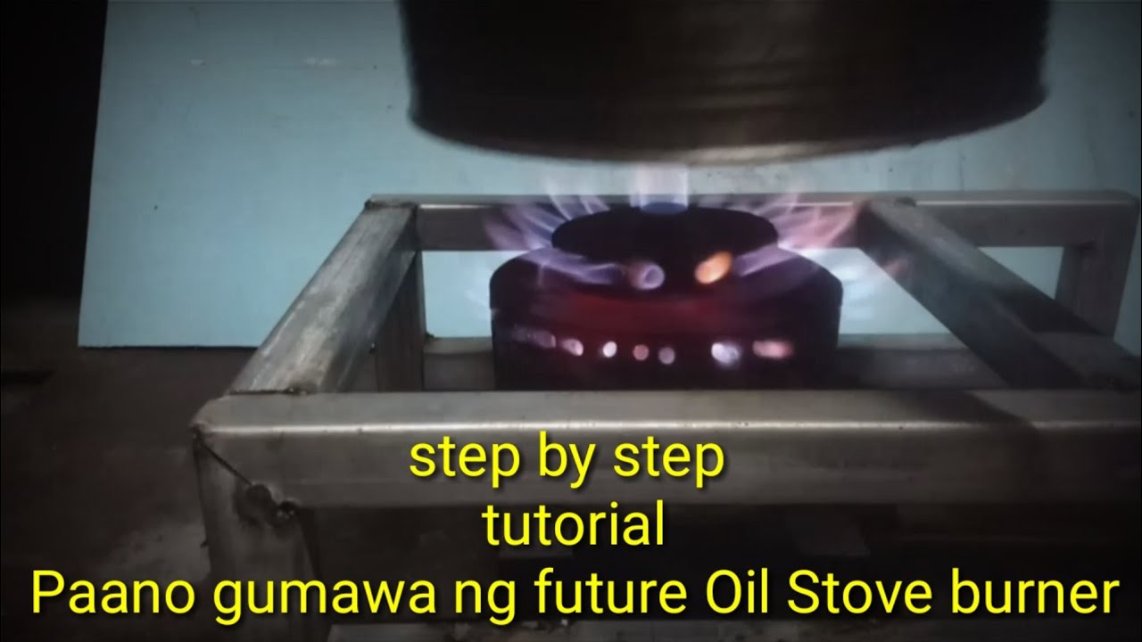 DIY How to make future used Oil Stove Burner new design,Paano gumawa ng ...