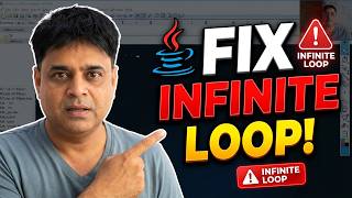 37. Why Your Java Loop Won't Stop: Fixing Infinite Loops | Java Full Course in Telugu