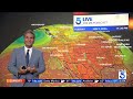 Cool mornings with warm and sunny afternoons this week