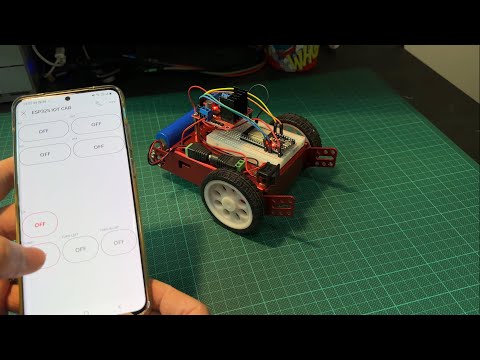 IoT Car with ESP32 (Local + Cloud) 