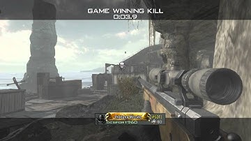 MW3: Headshot Silence Shot, Final killcam!! (L118A)