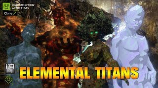 Elemental Titans ( Iclone 7 Characters )