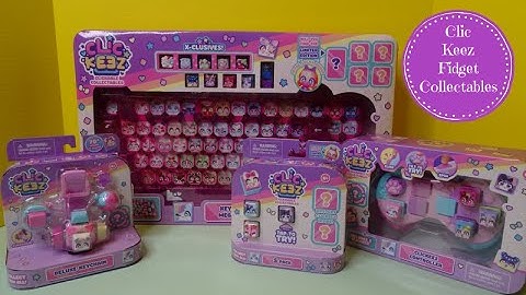 ClicKeez Clickable Collectables Fidget Toys Unboxing & Review