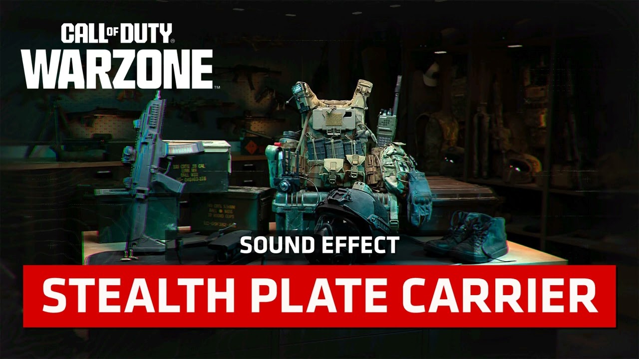 Call of Duty: Warzone | Stealth Plate Carrier [Sound Effect]