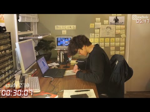 study with me live pomodoro