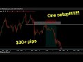 300+ Pips from One Simple Setup | High Accuracy Strategy