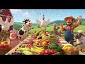 Tractor Song For Kids 🚜🌾  Fun Farm Animals