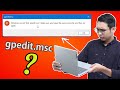 Fix cara mengaktifkan group policy editor gpedit msc pada windows 11