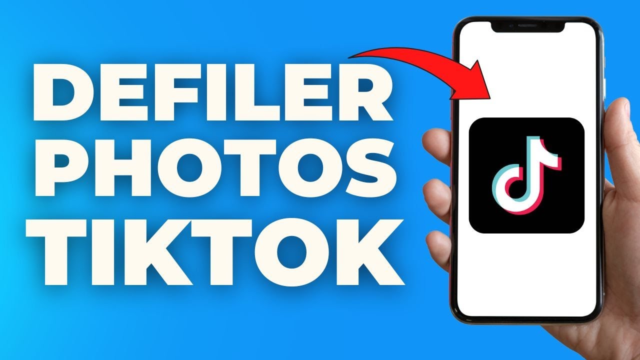 Comment Faire Defiler Des Photos Sur Tiktok ( FACILE ) - YouTube