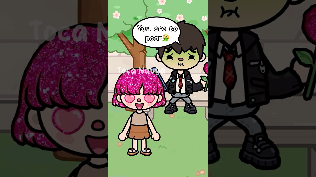 My crush rejected me because I’m poor🥺💔 #shorts #tocaboca #tocalifeworld #youtubeshorts #youtube