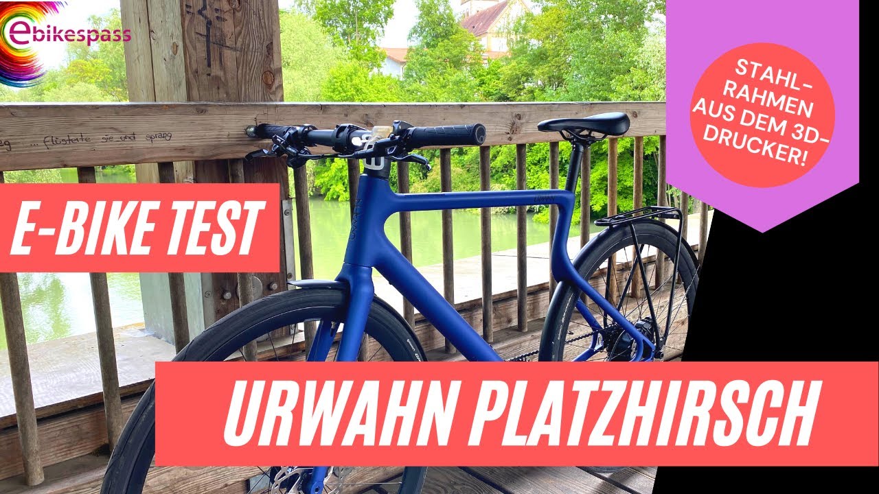 E-Bike Test: Urwahn Platzhirsch mit Stahlrahmen - Einzigartige Individualisierbarkeit! 