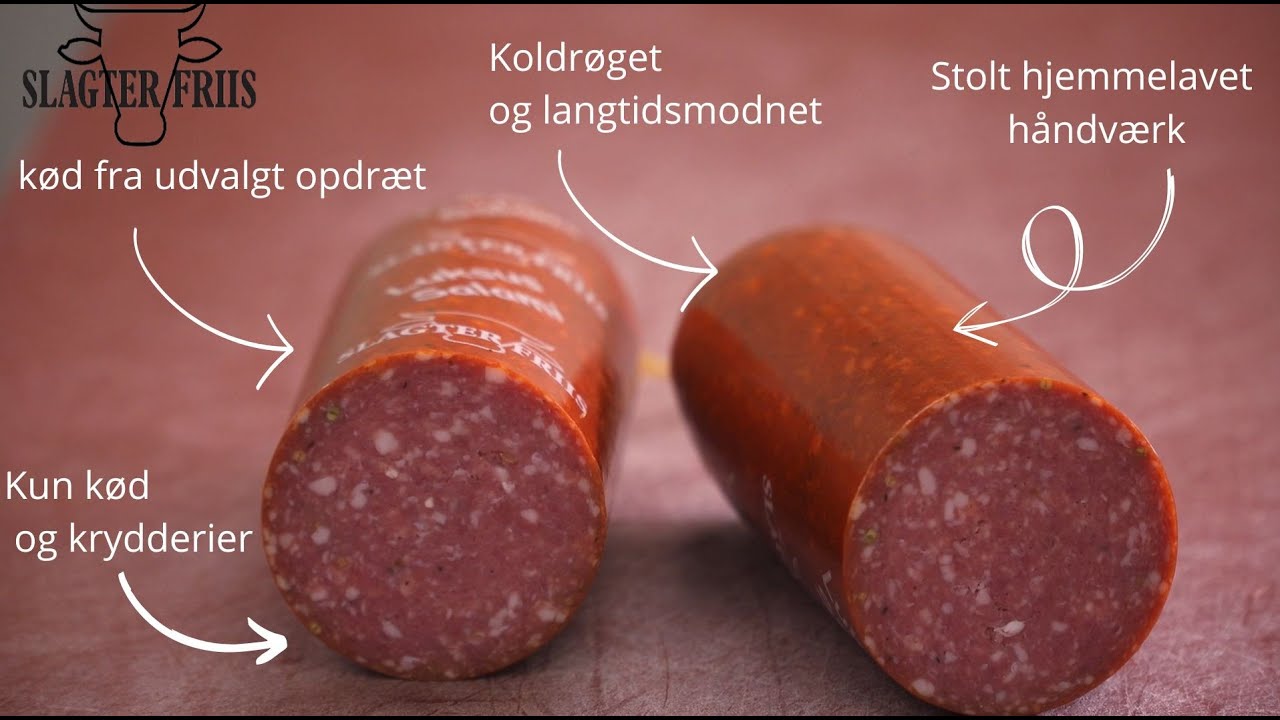 En rigtig spegepølse fra Slagter Friis