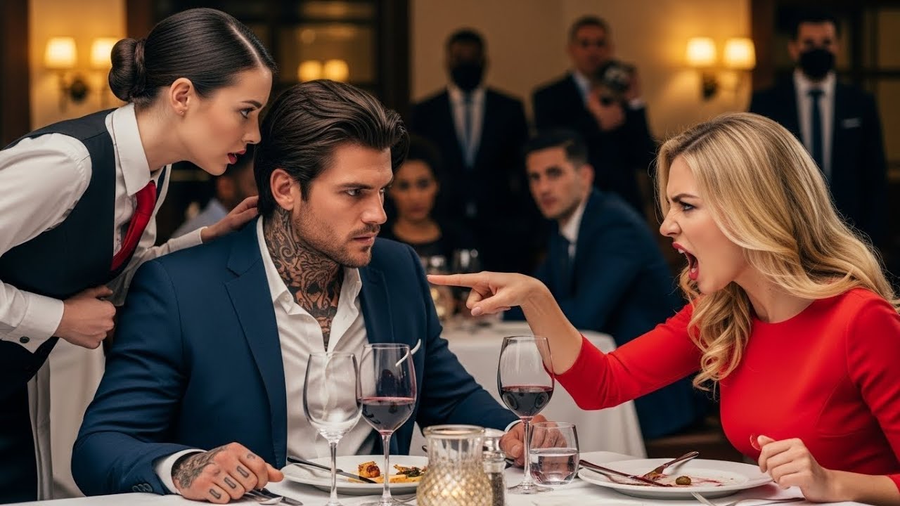 Waitress Whispered to the Mafia Boss — “Your Fiancée Sold You Out. Leave now.”