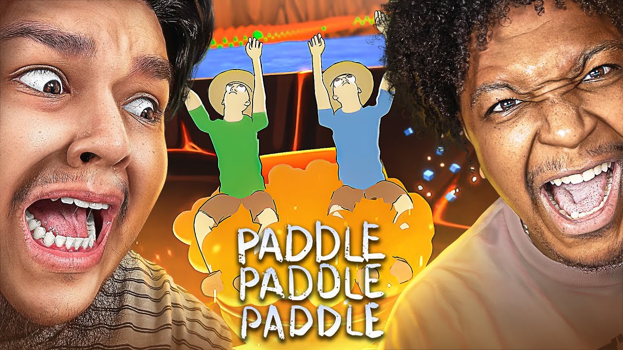 THIS CO-OP PADDLING GAME WILL MAKE YOU RAGE!! | Paddle Paddle Paddle
