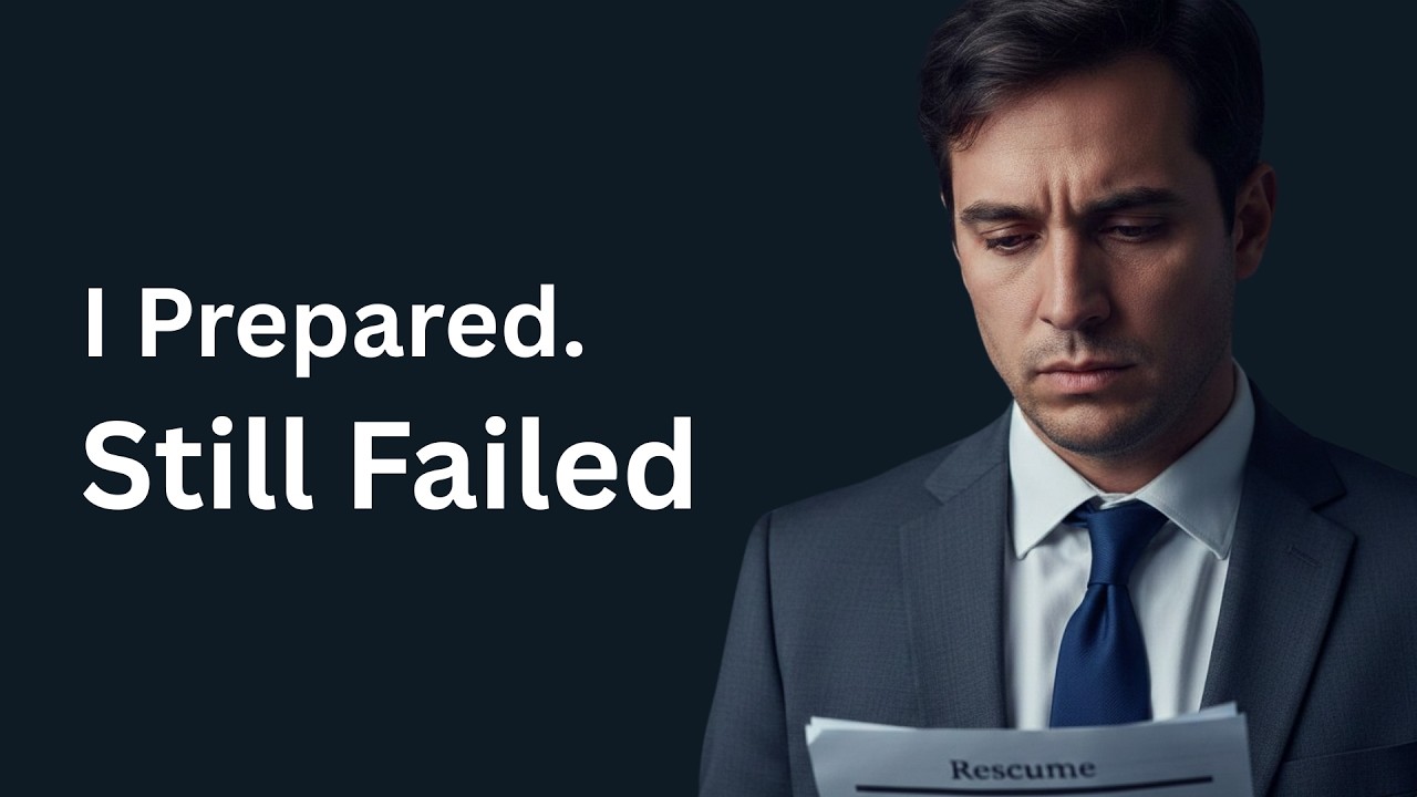 I Practiced for Hours… But I Still Failed the Interview